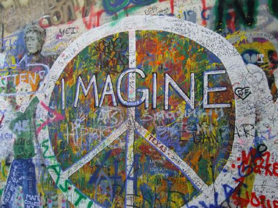 muro de john lenon