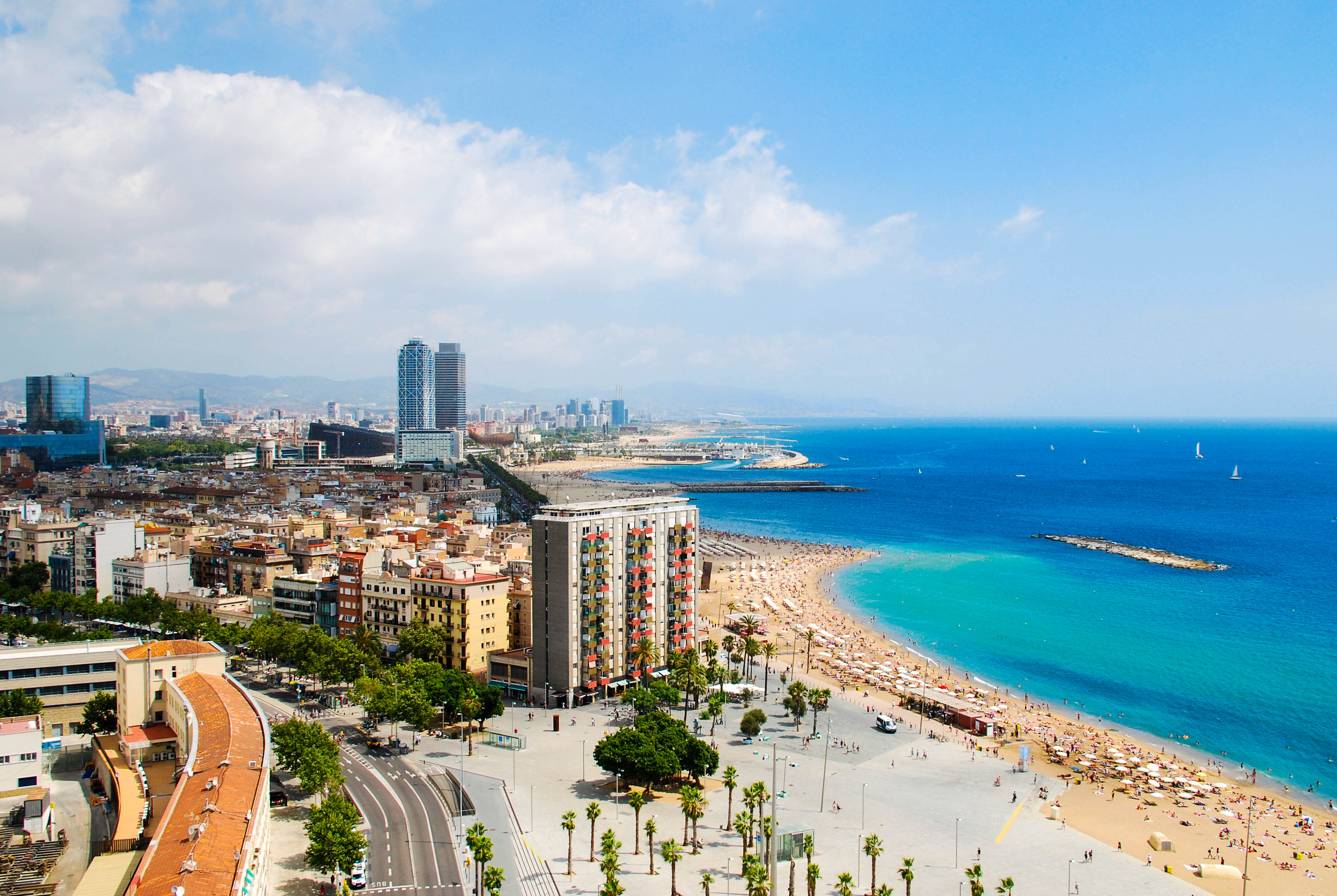 Hotel en Barcelona en habitación Deluxe
