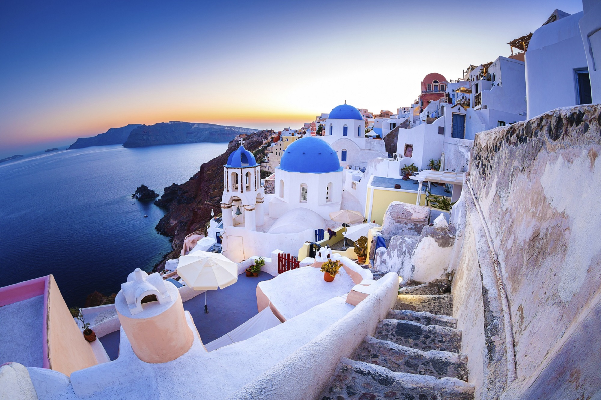 Santorini A Guide To The Best Views Sunsets And Sights The Luxury 